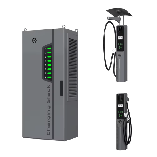 Lithium Battery EV Charging Station with SCU PV System