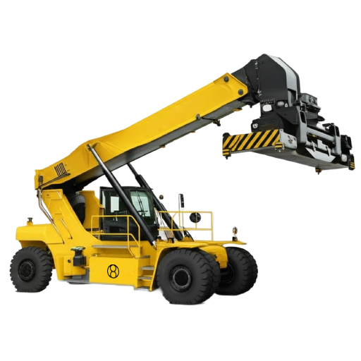 Compact Industrial Reach Stacker