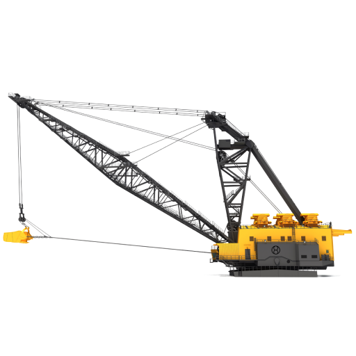 Heavy-Duty Dragline Excavator
