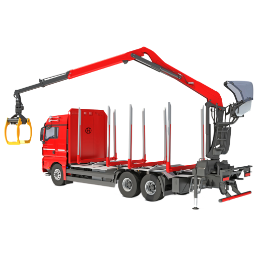 Forestry Hydraulic Logging Transport Truck