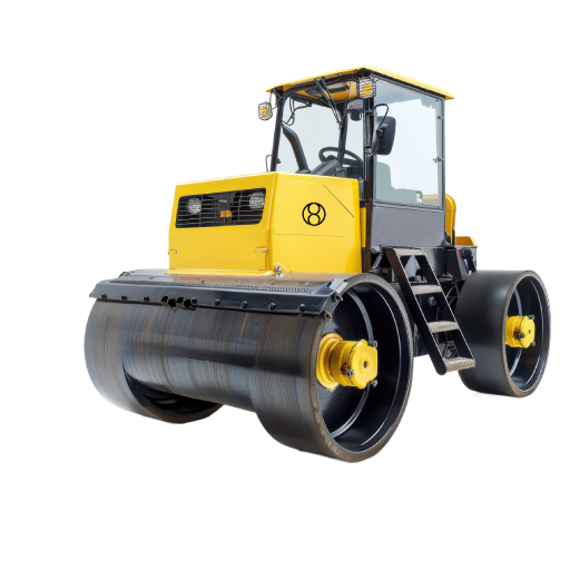 Heavy-Duty Double Drum Asphalt Roller
